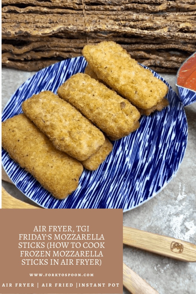 How To Cook Tgi Friday's Mozzarella Sticks In Air Fryer