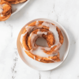 Air Fryer Cinnamon Roll Donuts