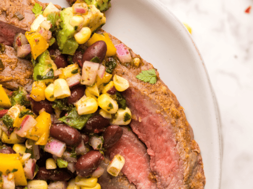 Easy Air Fryer Flank Steak - The Dizzy Cook