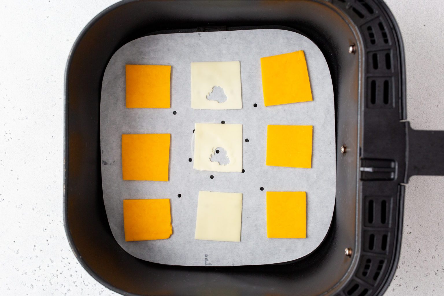 Air Fryer KETO Cheese Crackers Fork To Spoon