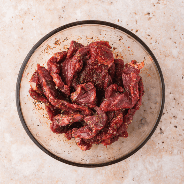 Air Fryer Parmesan Crusted Steak