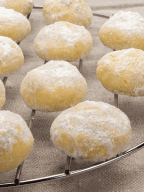 Air Fryer Russian Tea Cakes