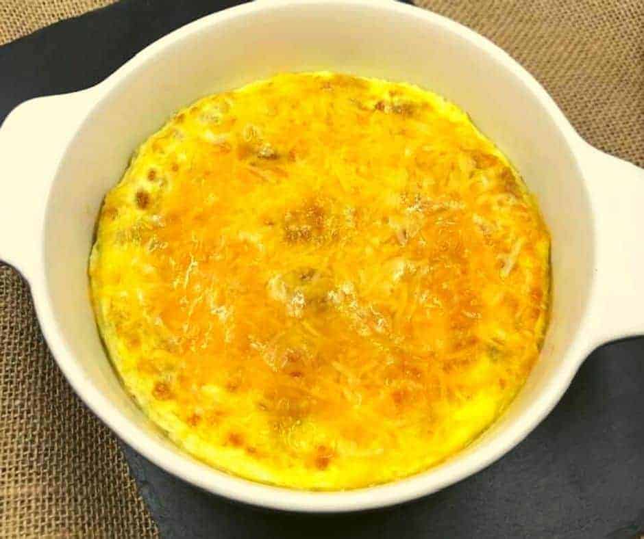 Air Fryer Breakfast Casserole (Frittata) 