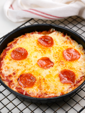 Air Fryer Sheet Pan Pizza