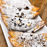 Air Fryer Stuffed Nutella Wontons