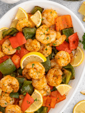 Easy Air Fryer Shrimp Stir Fry