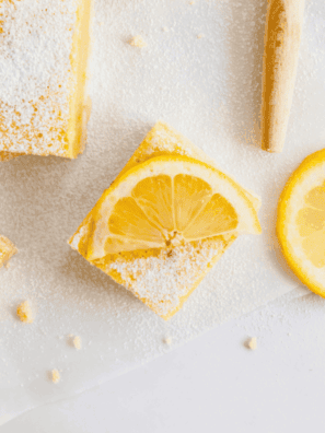 Easy Lemon Protein Bars
