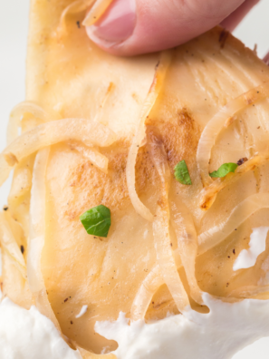 Easy Air Fryer Pierogies And Onions