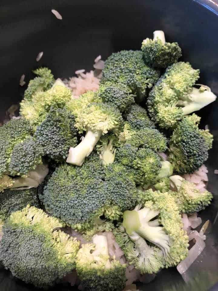 Instant Pot Broccoli and Rice