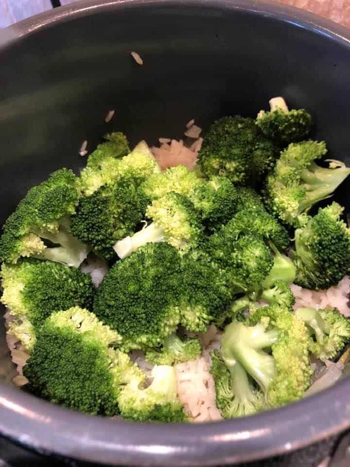 Instant Pot Broccoli and Rice