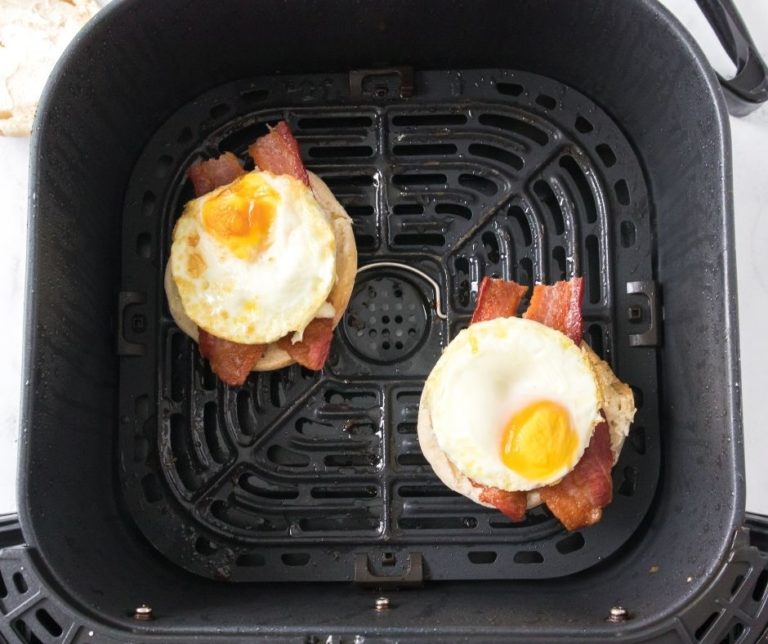 Air Fryer Copycat McDonald's Egg McMuffin Fork To Spoon