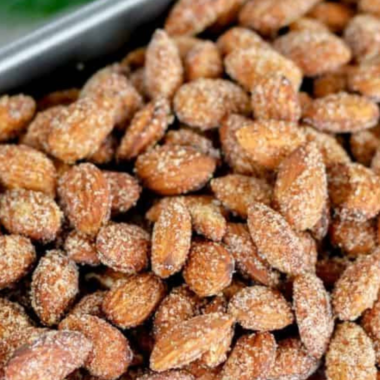 Air Fryer Candied Almonds