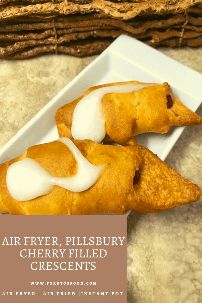 Air Fryer, Pillsbury Cherry Filled Crescents