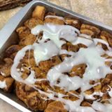 Air Fryer Cinnamon Roll Coffee Cake