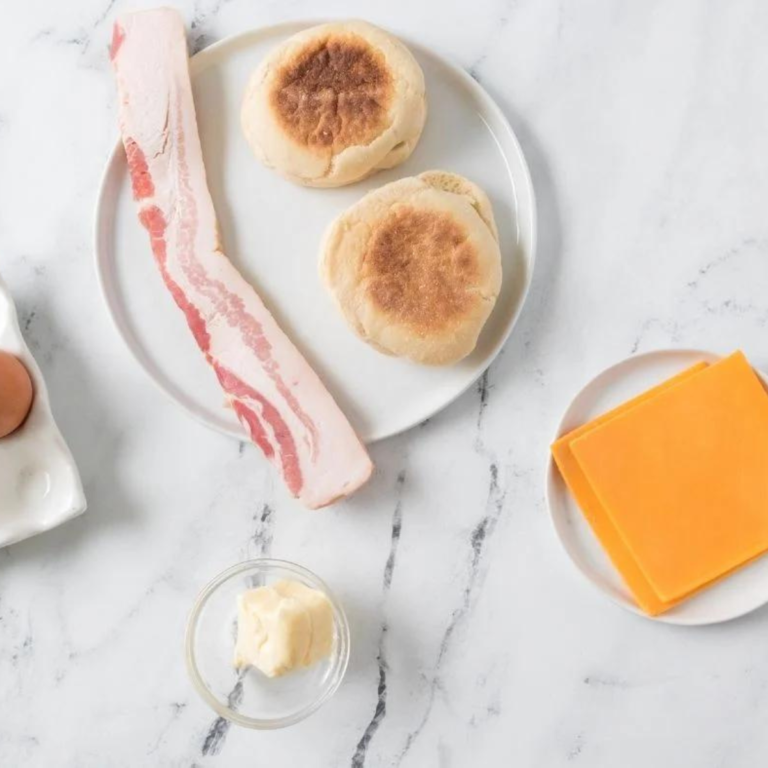 Air Fryer Copycat McDonald's Egg McMuffin Fork To Spoon