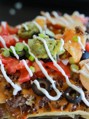 Air Fryer Copycat Taco Bell Nachos BellGrande