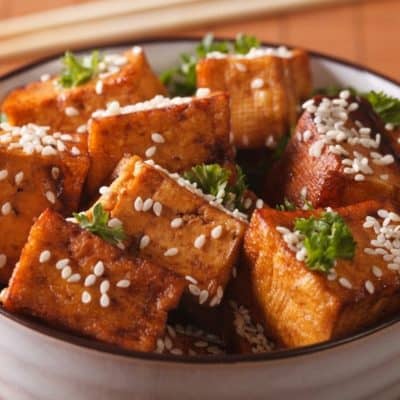 Crispy Air Fryer Tofu (How to Make Crispy Tofu)