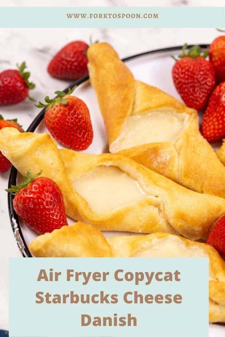 Air Fryer Copycat Starbucks Cheese Danish