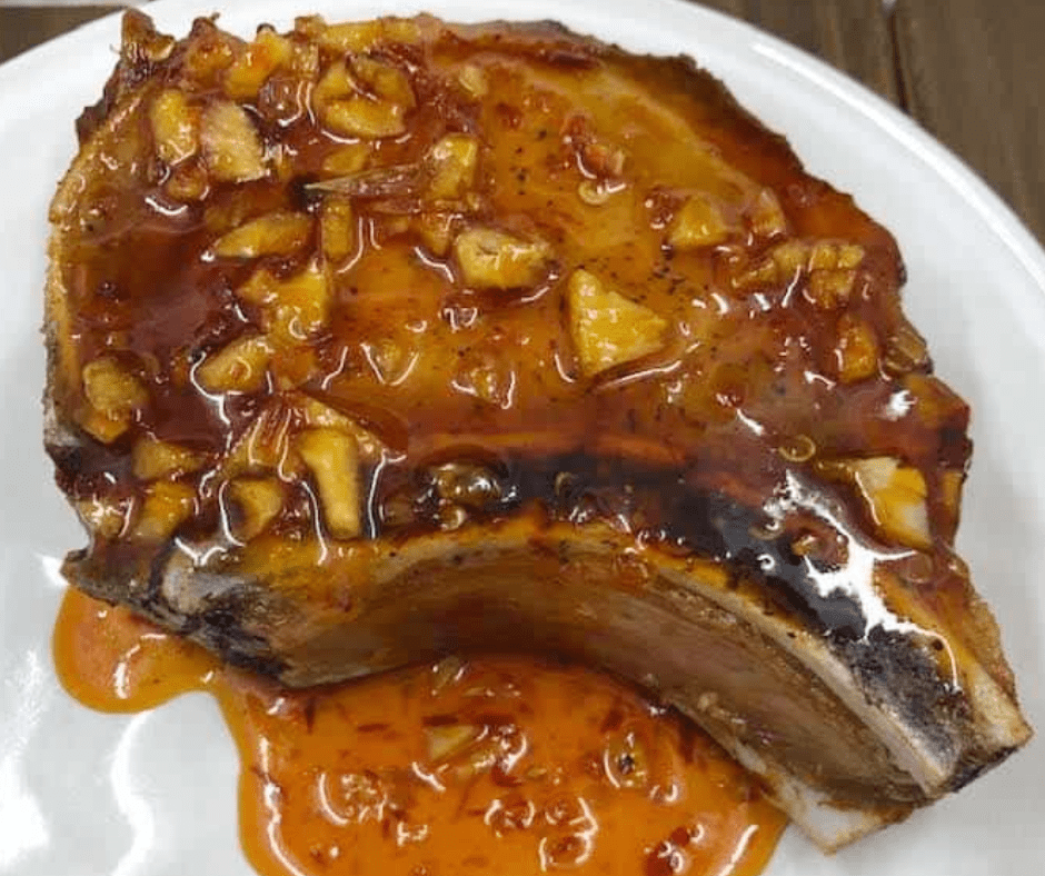 Air Fryer Honey Garlic Pork Chops-image