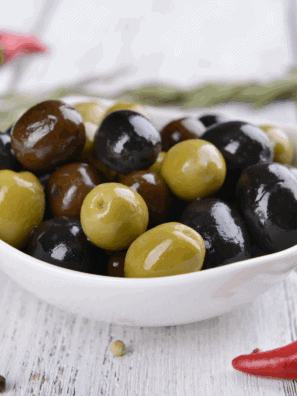 Air Fryer Marinated Olives