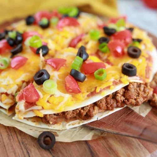 Taco Bell Mexican Pizza Recipe In The Air Fryer - Fork To Spoon