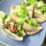 Air Fryer Ranch Chicken Pita Pockets