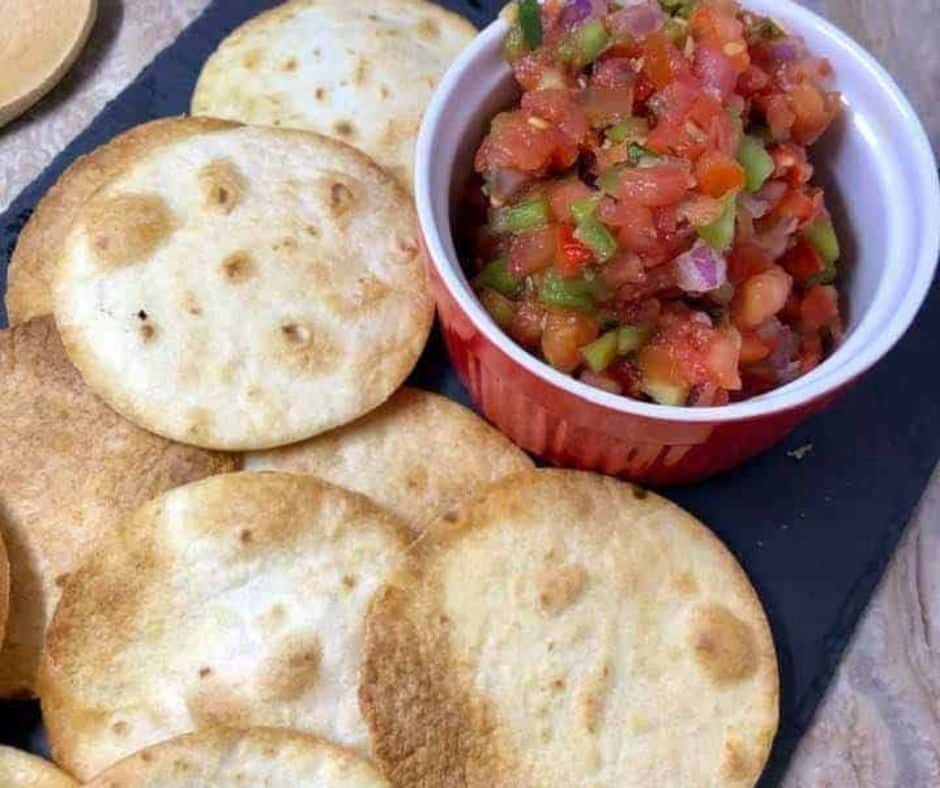 Air Fryer Round Tortilla Chips-image