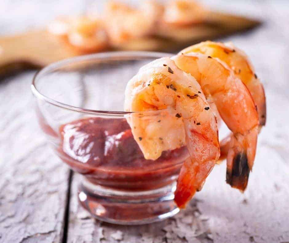 Jumbo shrimp cocktail