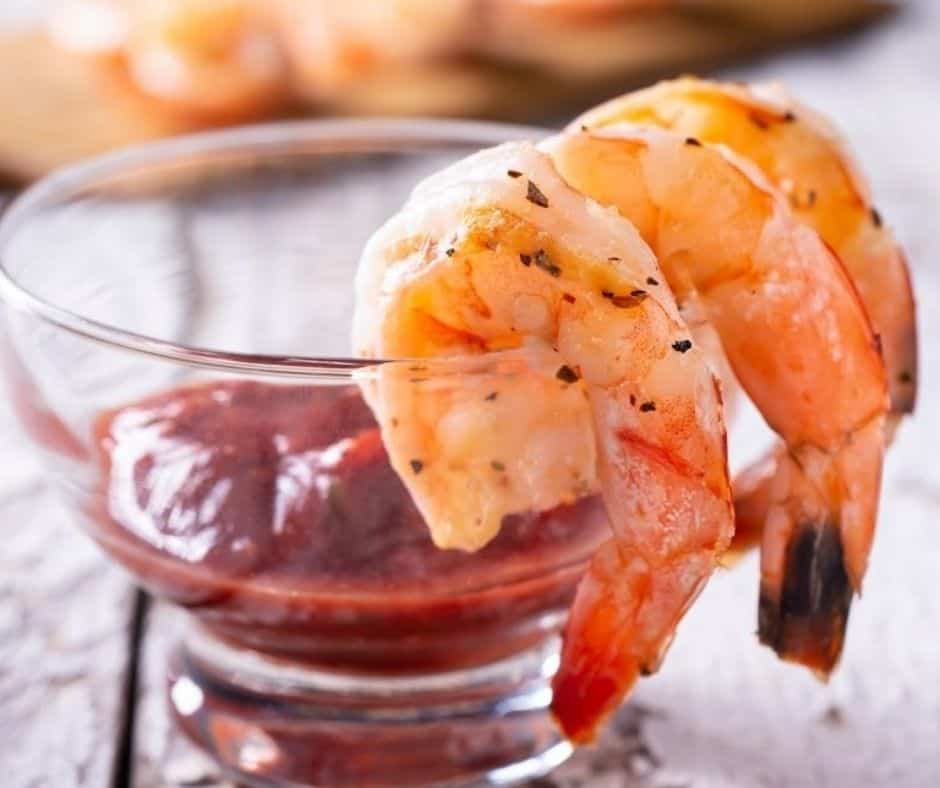 Air Fryer Shrimp Cocktail