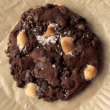 Air Fryer Single Serve Chocolate Marshmallow Cookie