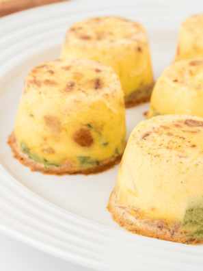 Air Fryer Starbucks Copycat Truffle, Mushroom and Brie Egg Bites