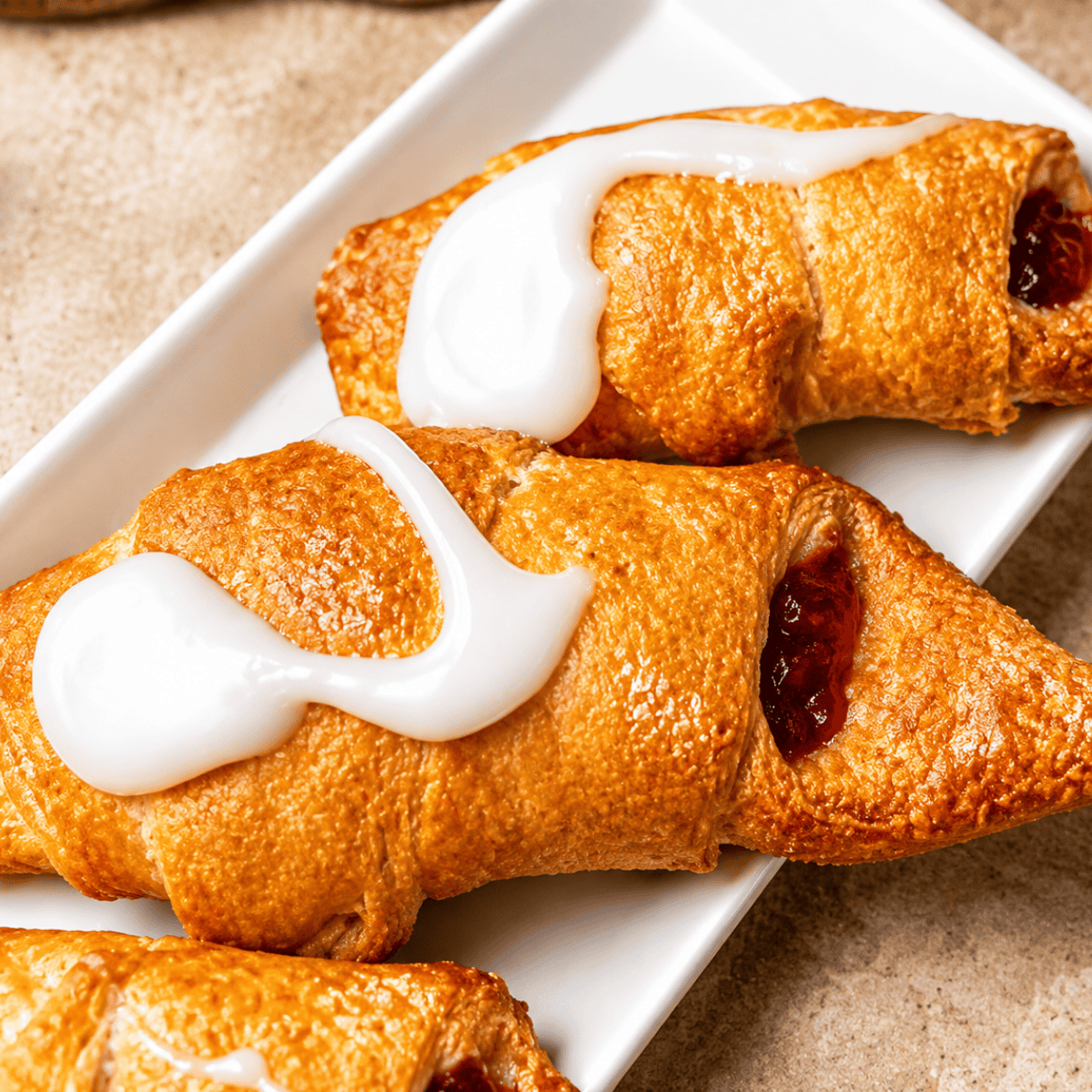 Copycat Pillsbury Cherry Filled Crescents (Air Fryer) - Fork To Spoon