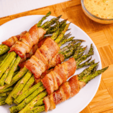 How to Make Crispy Air Fryer Bacon Wrapped Asparagus