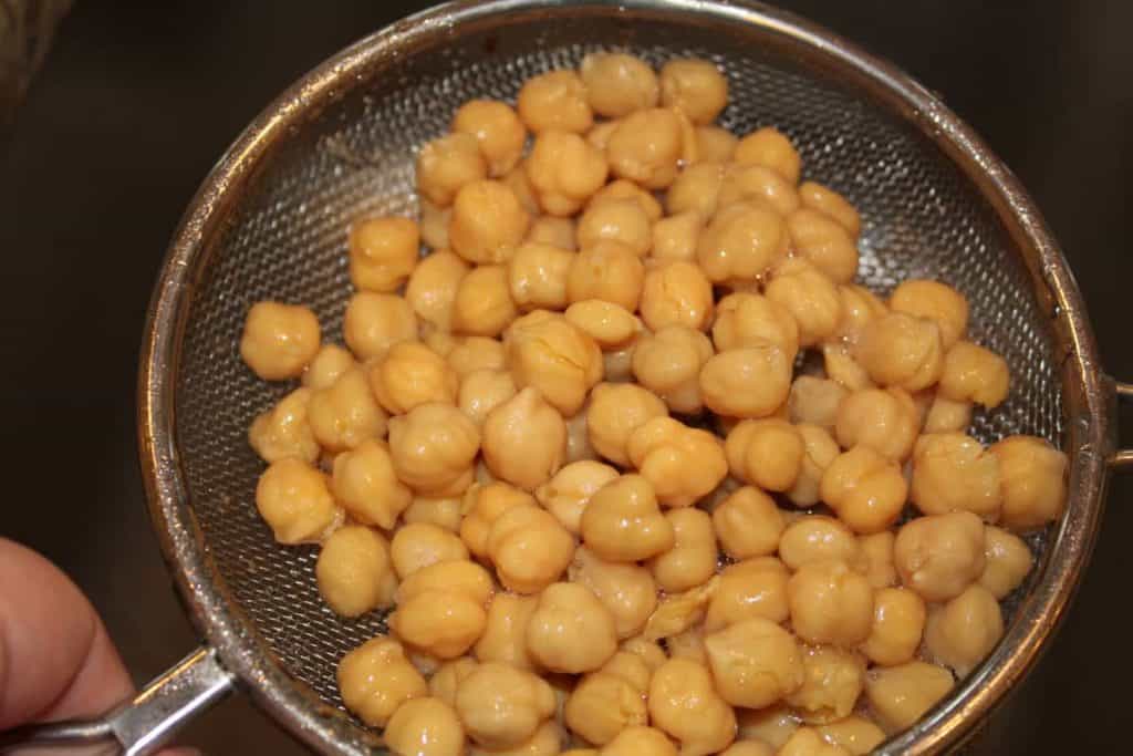 Drain Your Chickpeas