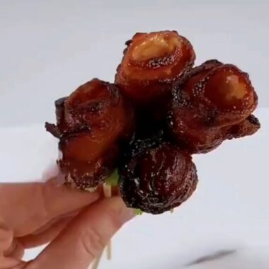 Quick & Easy Air Fryer Bacon Roses