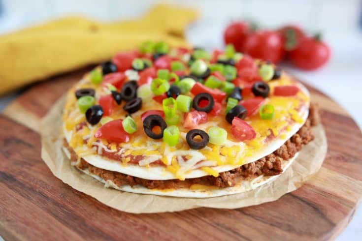 Taco Bell Mexican Pizza 