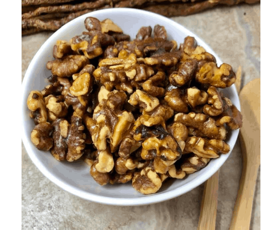 Air Fryer, Toasted & Roasted Walnuts
