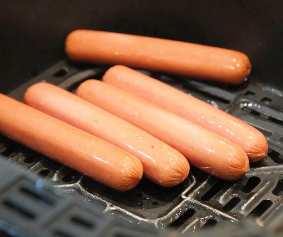 Hot Dogs In Air Fryer