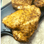 Air Fryer Caribbean Rubbed Chicken Thighs