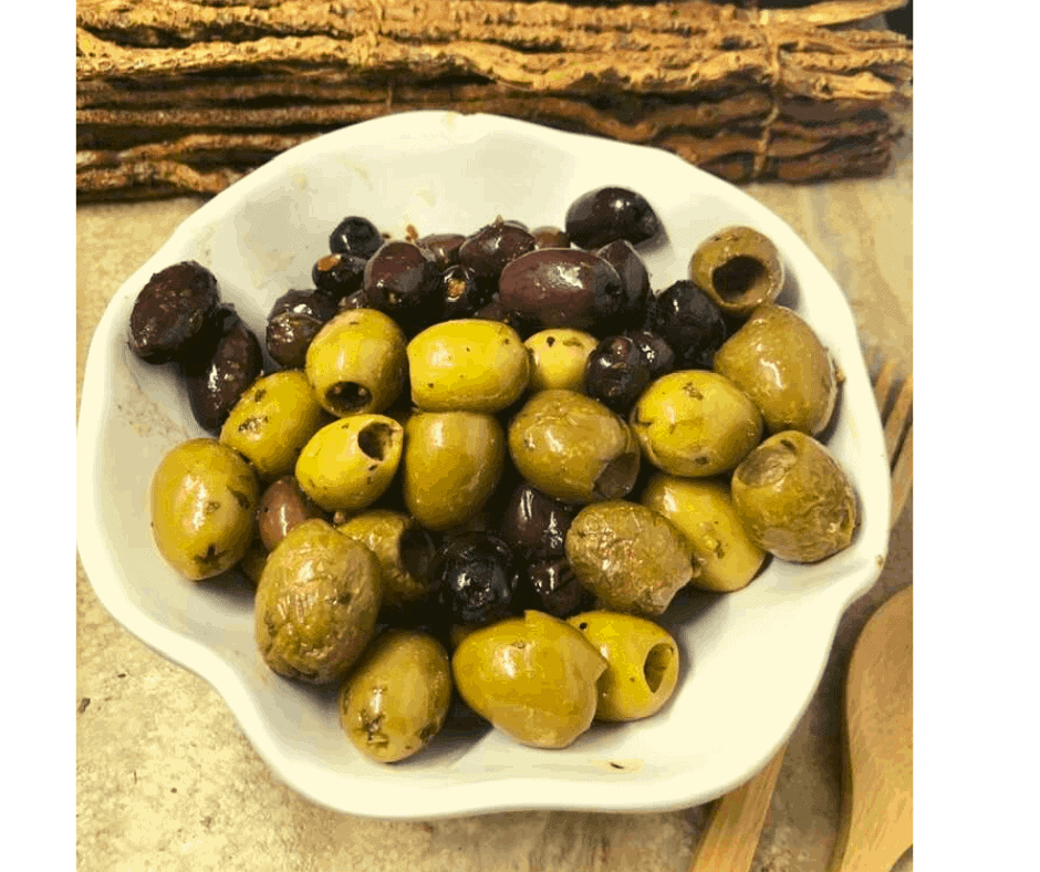 Air Fryer, Italian Herb-Roasted Olives