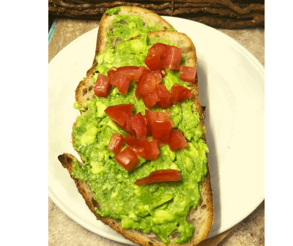 Air Fryer, Avocado Toast