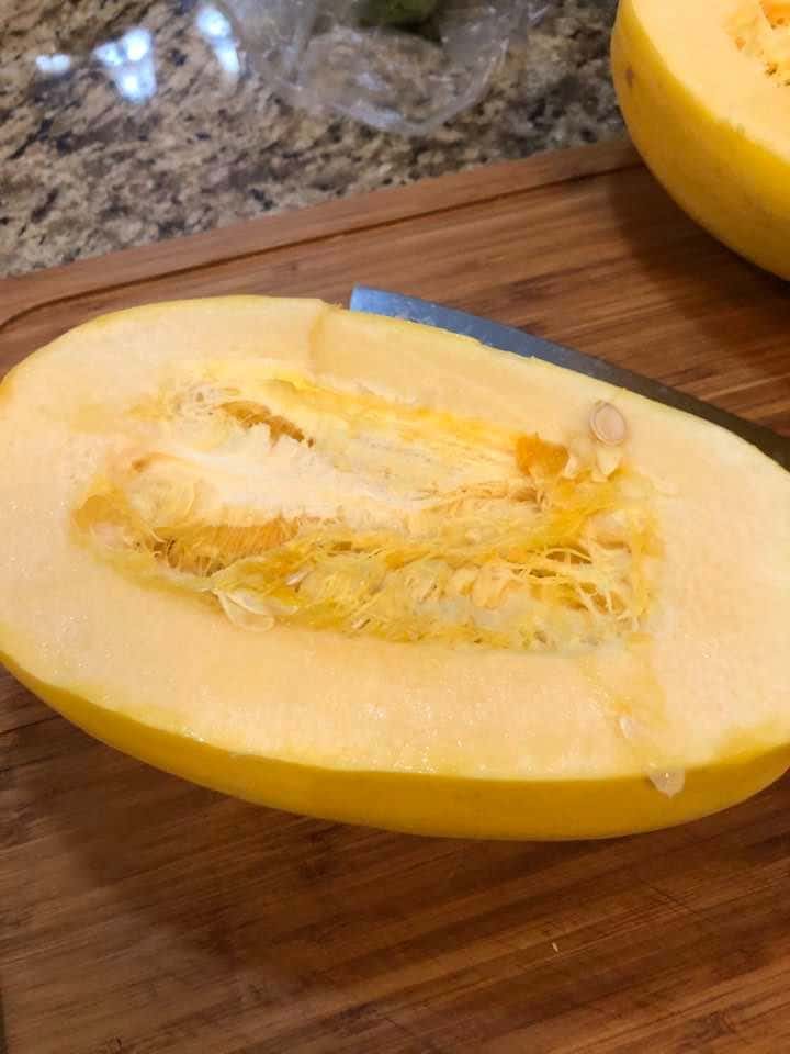 Air Fryer, Spaghetti Squash in the Air Fryer (KETO Friendly) - Fork To ...