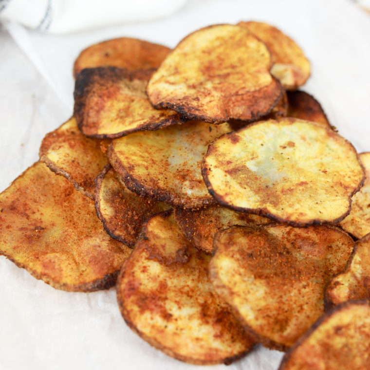 Air Fryer BBQ Potato Chips (9)