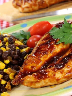 Air Fryer Bourbon BBQ Chicken Tenders