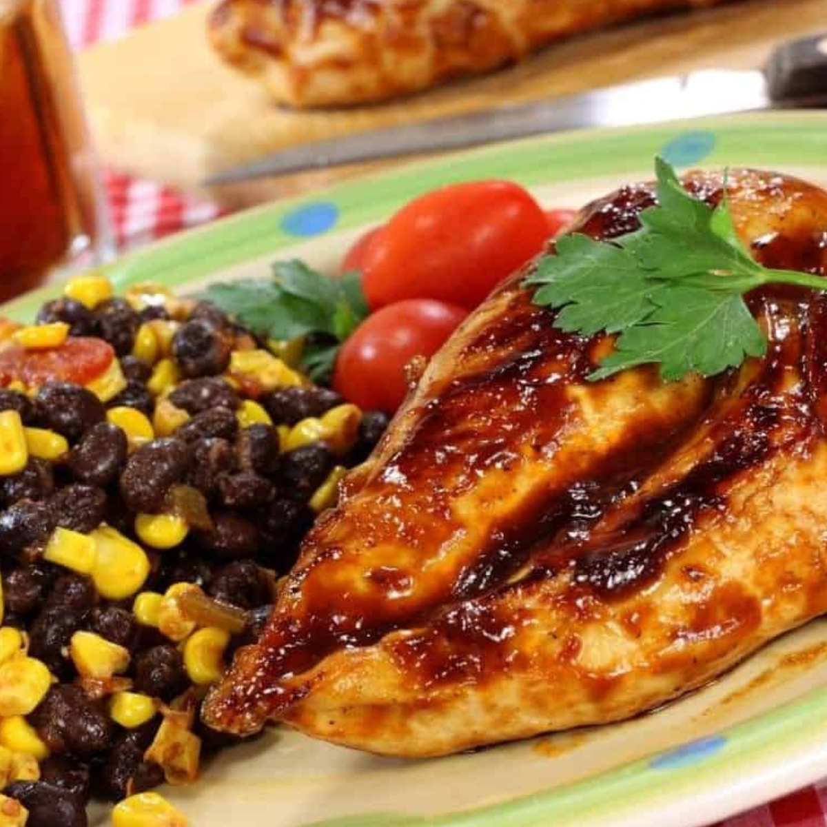 Air Fryer Bourbon BBQ Chicken Tenders