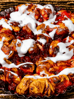 Air Fryer Cherry Pie Bubble Up