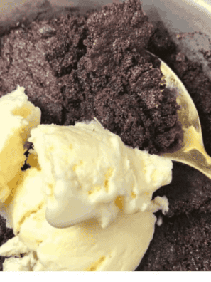 Air Fryer Easy Brownie Chocolate Pudding