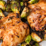 Air Fryer Honey Balsamic Brussels Sprouts