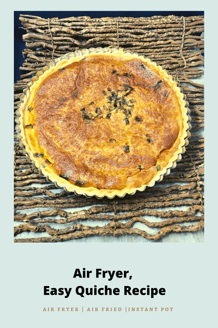 Air Fryer Easy Quiche Recipe Fork To Spoon