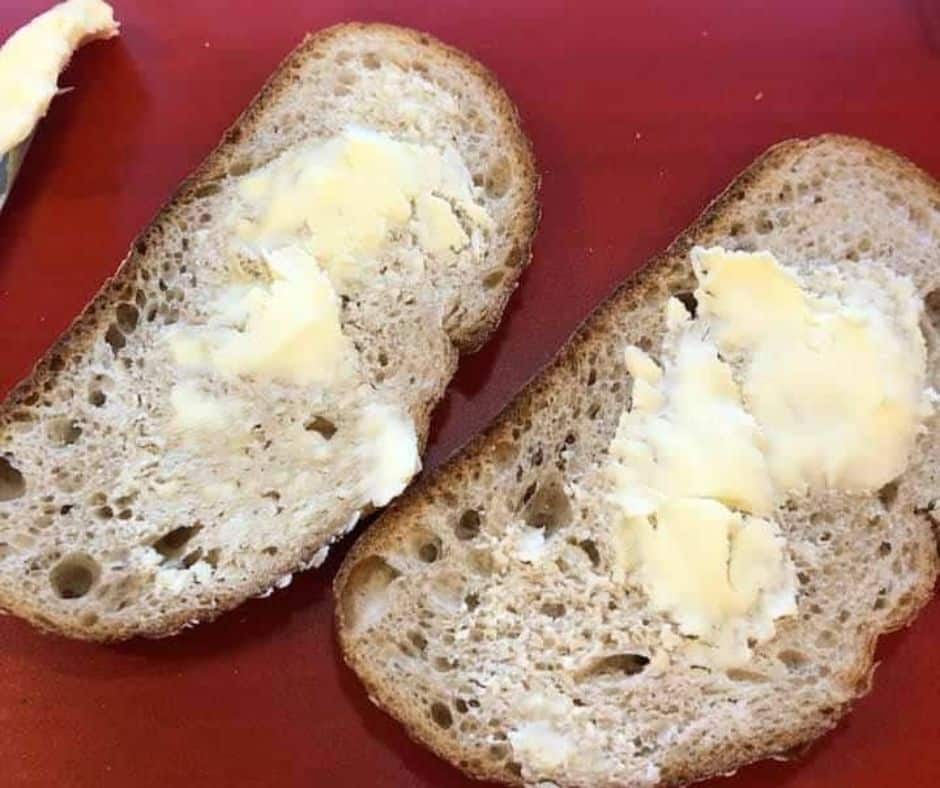 Butter Bread for Breakfast Grilled Cheese How To Make Air Fryer Breakfast Grilled Cheese